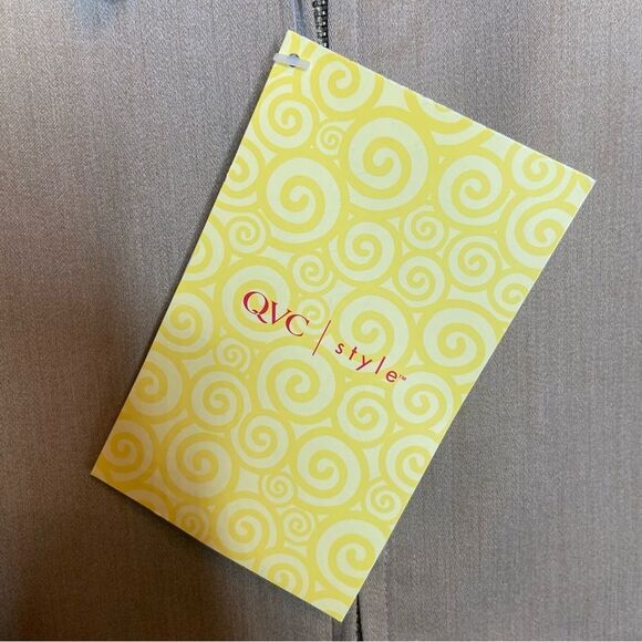 NWT Dialogue tan zip up jacket size 8 - Picture 6 of 7